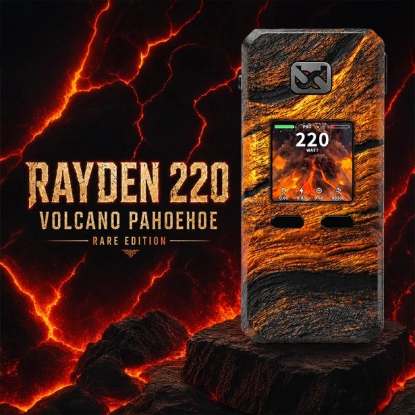 Mod Rayden 220 Volcano Pahoehoe Rare Edition - BD Vape